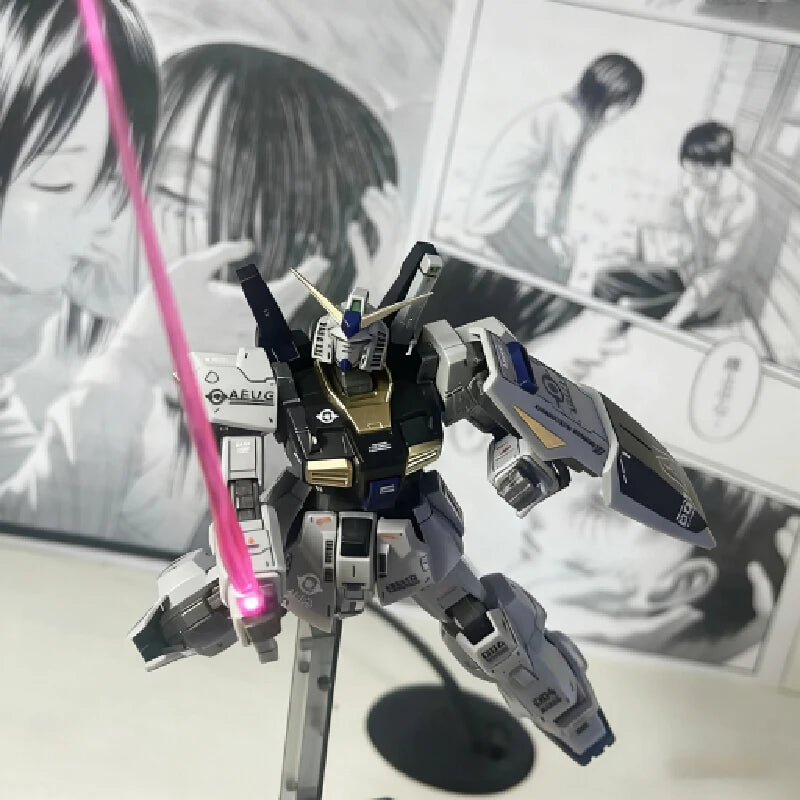 New HG 1/144 RX-178 MK-II 21st Century Real Color Scheme Assembly Model Kit Action Figures Decoration Toy Gift for Collectors