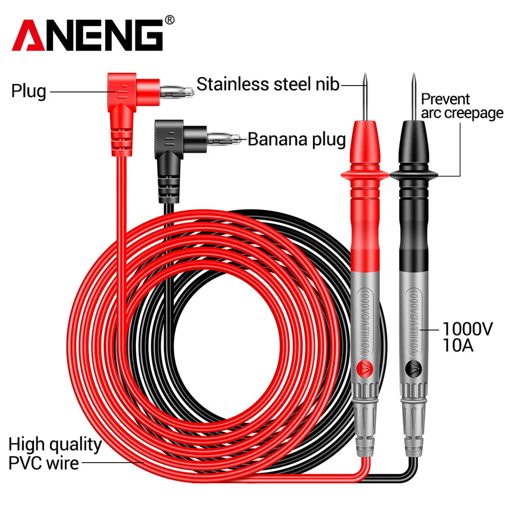 ANENG PT840 Multimeter Table Pen Lead 10A PVC High Quality Universal Multi-function Combination Lines Test Pen Needle Stick Tool
