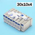 20x10x2 60x10x3mm Super Powerful Block Neodymium Magnet  With double-sided adhesive Magnet N35 Strong Permanent Magnetic imanes