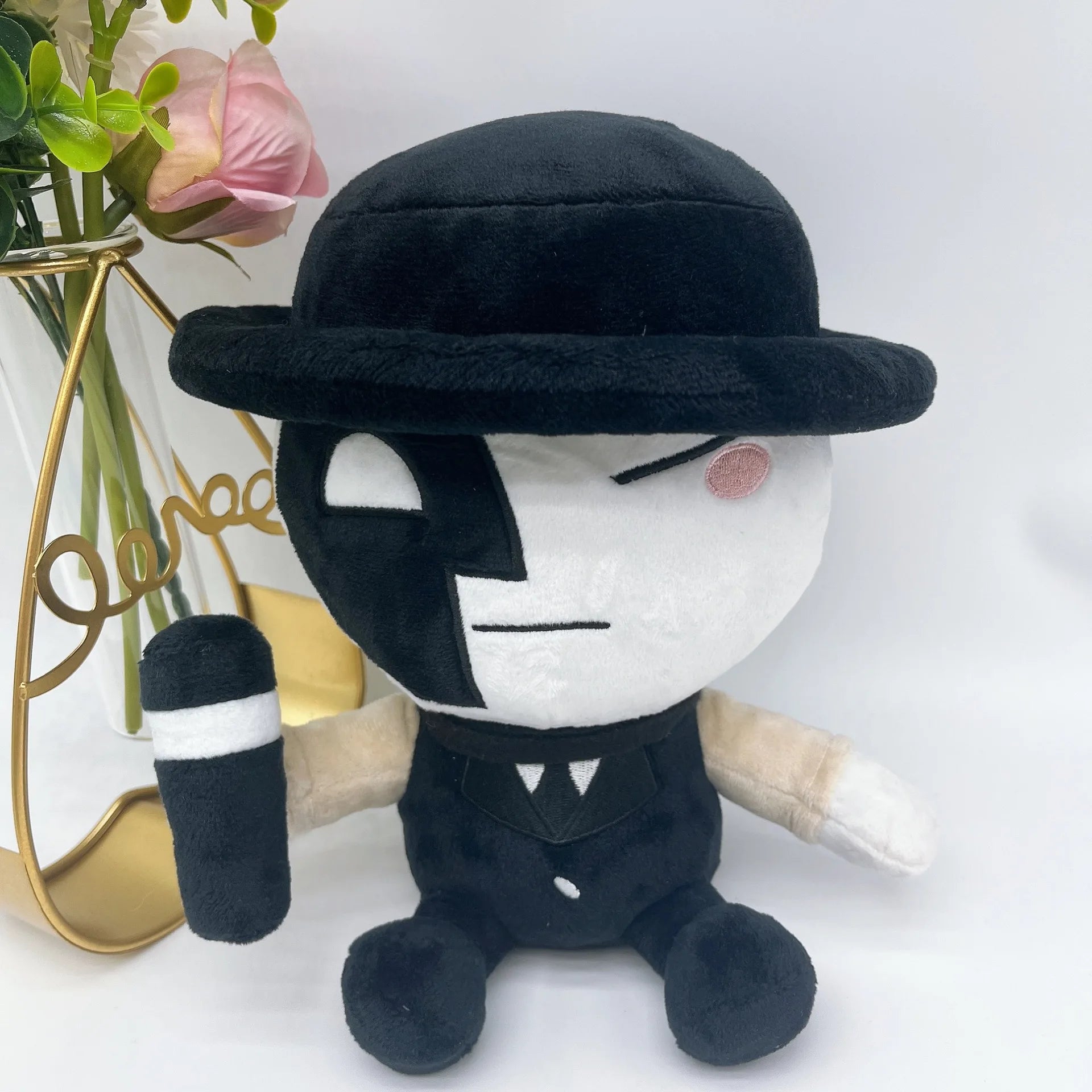 20cm Die Of Death Artful Plush Doll Cute Soft Toys Game Plushie Squeezable Adorable Plushie Game Peripheral Dolls For Children
