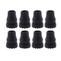 16-22mm Antiskid Walking Stick Crutch Cane Bottom Pads Cover Protector Climbing Hiking Trekking Pole Tip
