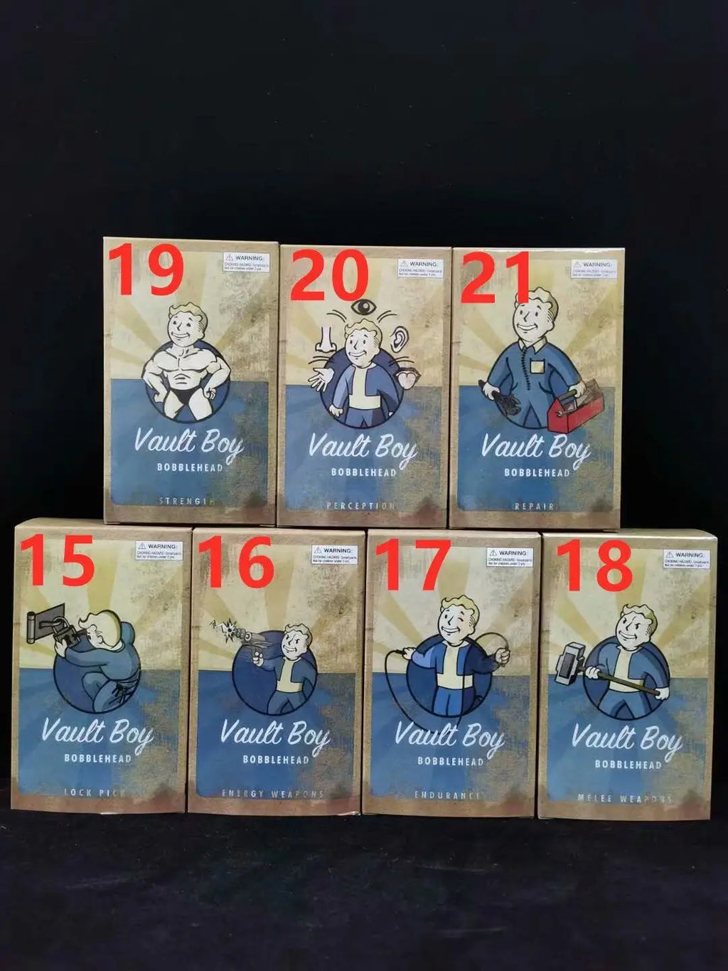 Hot Vault Boy Generation 7 Shaking Anime Action Figure Statue Model Room Ornament Toys Collectible Childrens Surprise Xmas Gifts