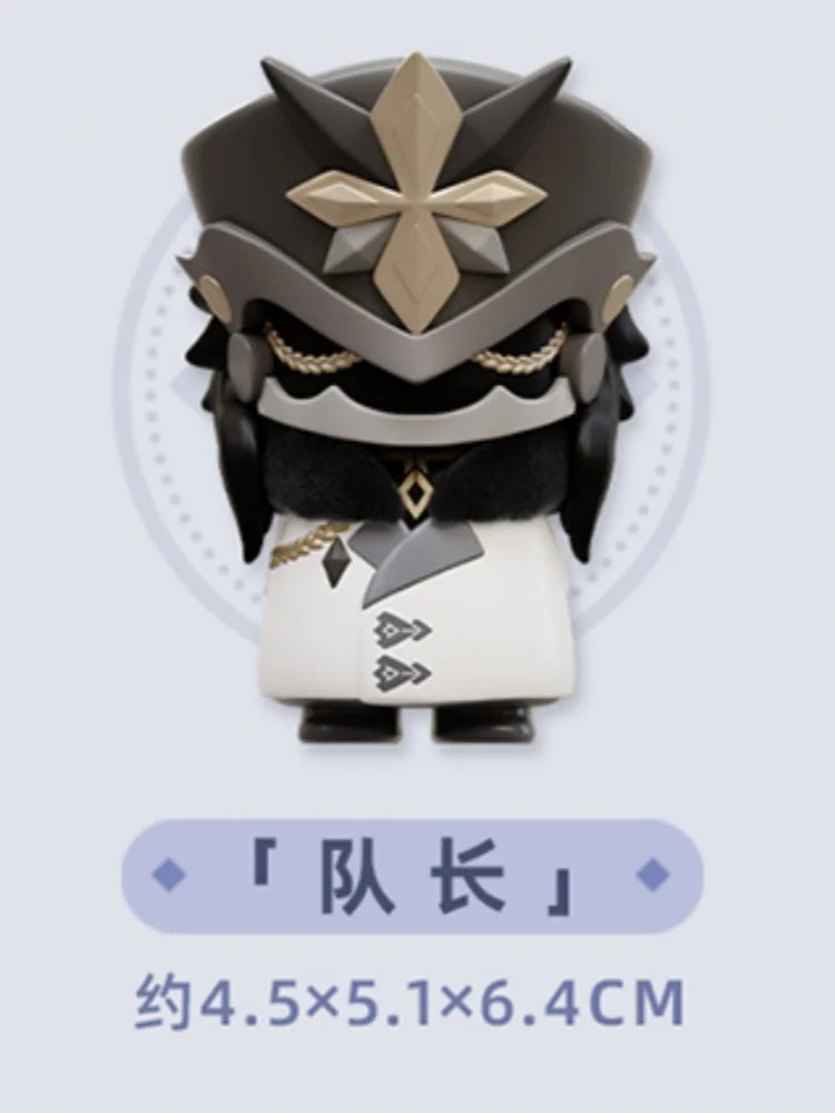 In Stock Suplay Genshin Fatui Harbinger Blind Box Blind Egg Capsules Figurine Decoration Mystery Toys Surprise Gifts Original