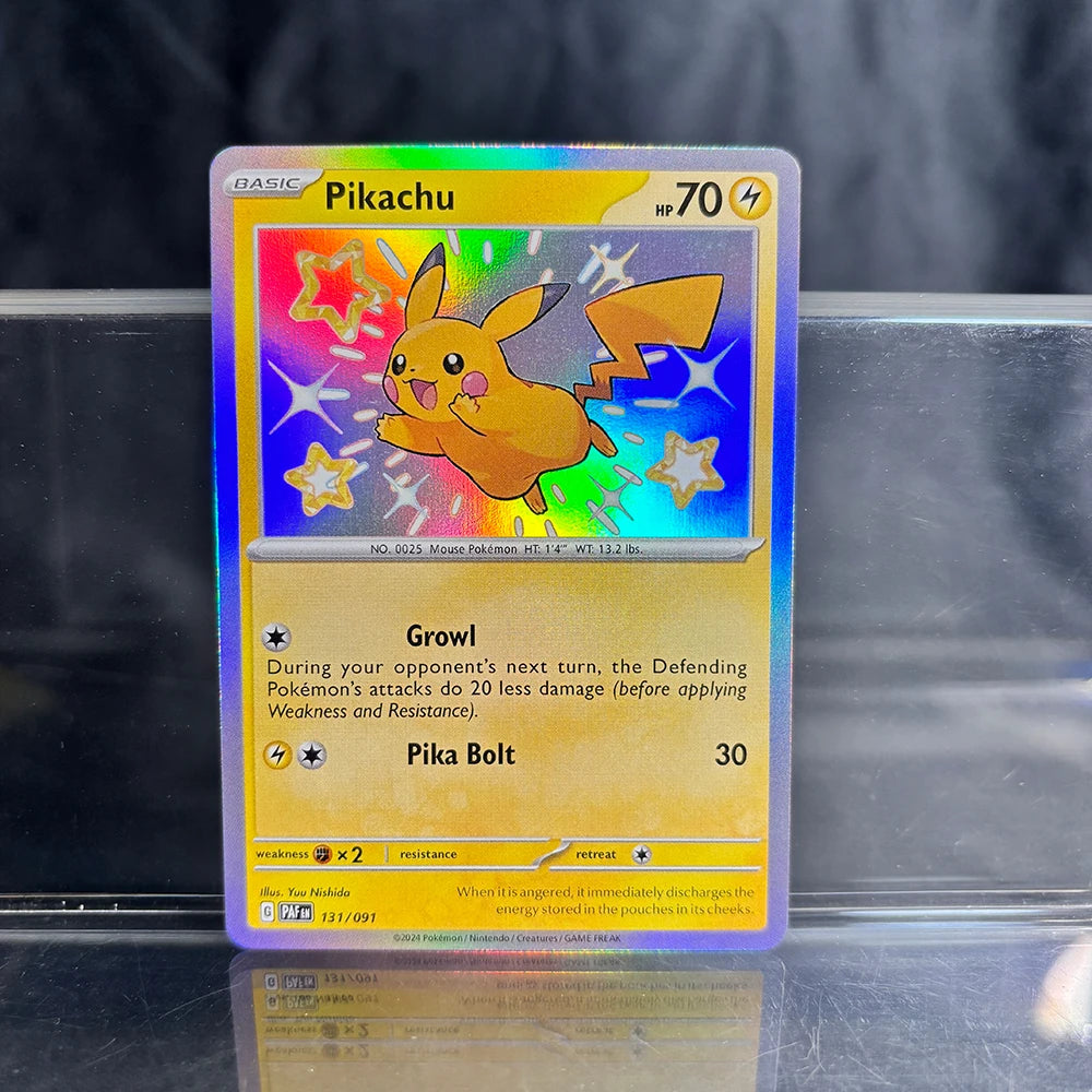 Holographic PKM Single Cards Charizard EX Pikachu 1st Edition Neo Mewtwo PTCG Proxy Cards Collection Battle Cards Toys Gifts