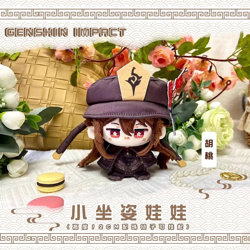 Genshin Impact Plush Doll Sandrone Columbina Yae Miko Arlecchino Sigewine Yae Miko Game Cosplay Stuffed Kids toy Illuga gift