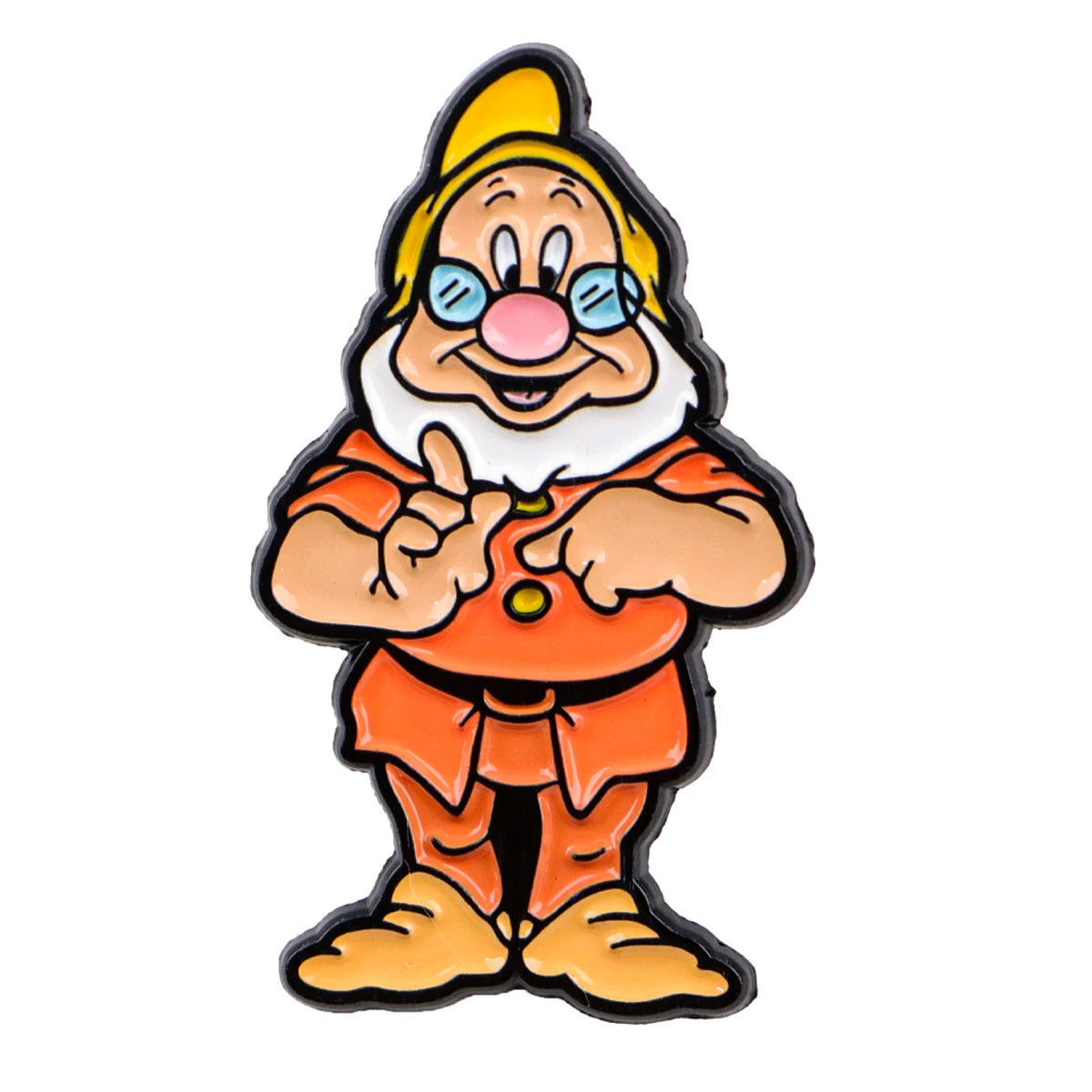 Funny Witch Enamel Pin Cartoon Old Men Brooch For Coat Women's Brooches Fashion Lapel Badges Jewelry Gift for Friends
