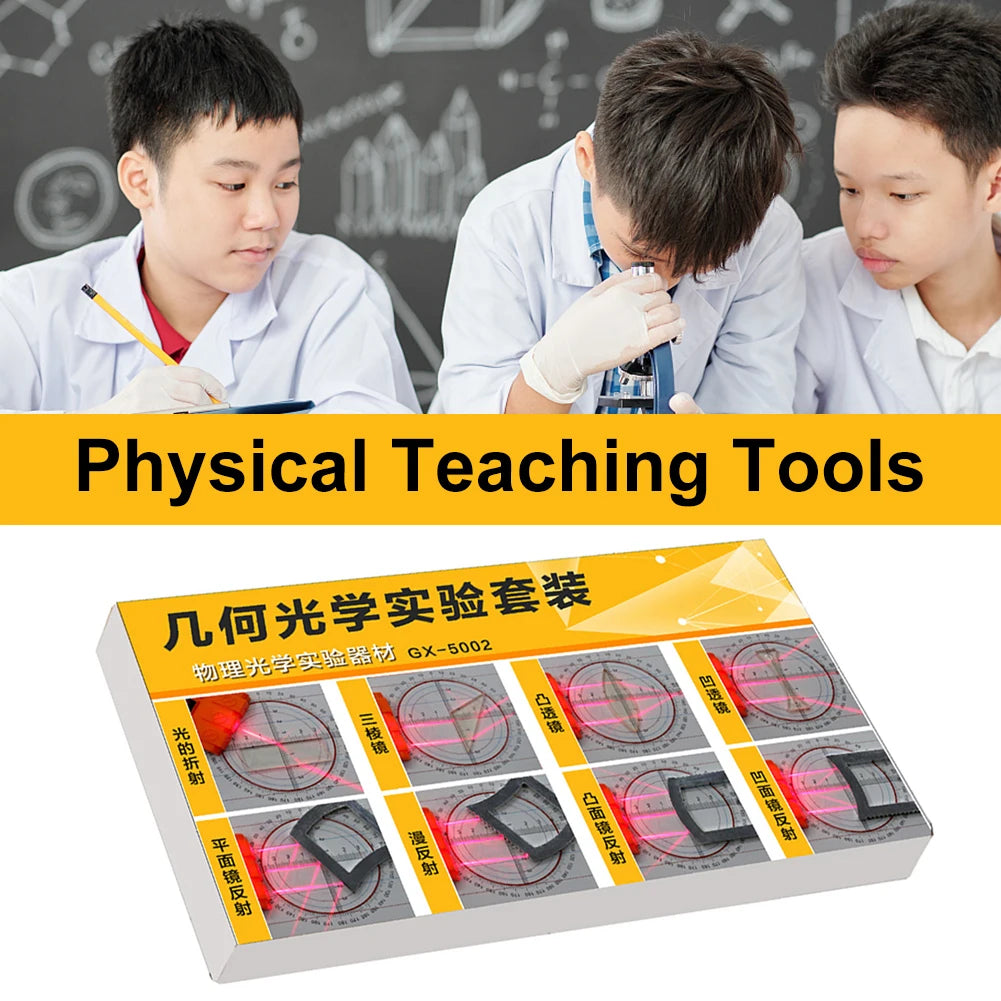 Refraction Optical Experiment Set Lens Imaging Equipment ToolsTeaching Aids Geometric Optics Experimental Set Learning Kits