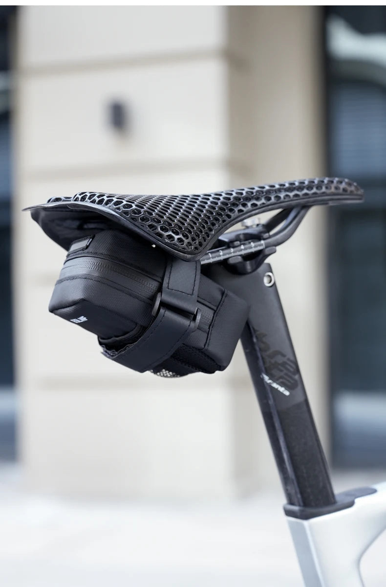ESLNF Bike Saddle Bag Waterproof Mountain Road Bicycle Tail Bag Bike Under Seat Pack Cycling Tools Bag