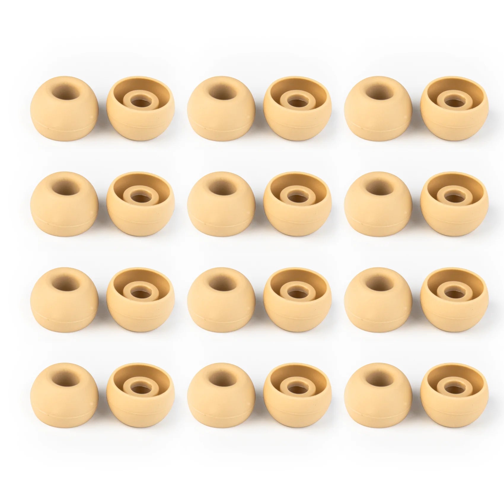 KBEAR 4540 coffee Silicone Eartips Ergonomically Designed Earcap Optional XS/S/M/L size and combination set Comfortable Earmuffs