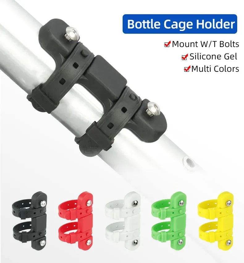 Portable Road Bicycle Water Bottle Cage Adapter Ultralight Universal MTB Bottle Holder Base Electric Bike Kettle Bracket