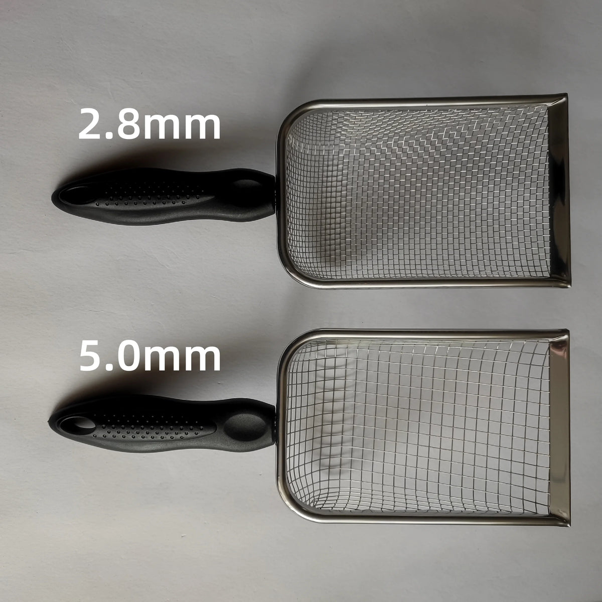 Cat Litter Shovel Stainless Steel Reptile Sand Substrate Shovel Clean Up Feces Fine Mesh Sifter For Bedding Cat Litter Scoop