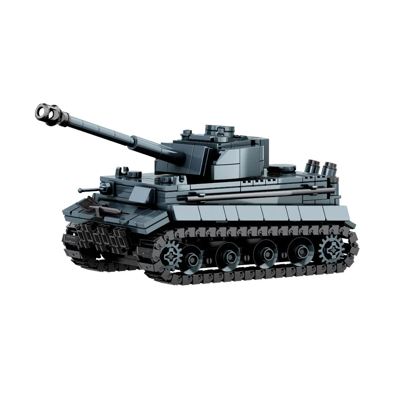 WW2 Military Army Soldiers World War 2 Tank Armored Vehicle Model Assemble Building Blocks Bricks Children's DIY Toys Gift