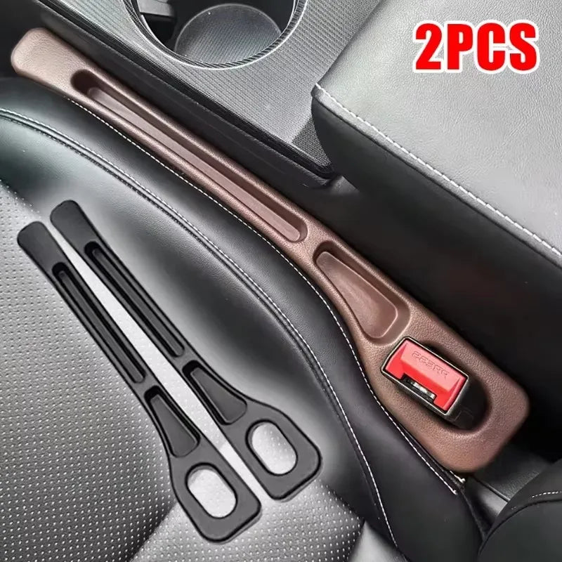 2pcs Creative and Practical Automotive Interior Products: Car Seat Gap Plug, Anti-leak Strip, Multi-functional Storage Box