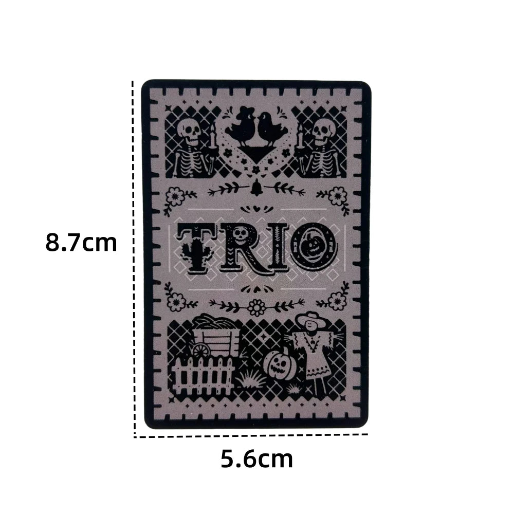 TRIO Strategic Card Board Game Toys For Family Party Card Game Matching Fun 3-6 Players Game Entertainment For All Ages Gifts