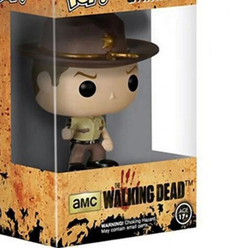 Rick Grime The Walking Dead Negan Keychain Toy Pocket Daryl Dixon Figure