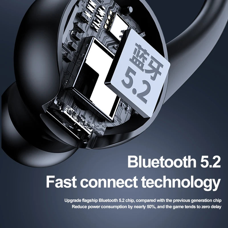 T10 Wireless Ear Hanging High Quality Bluetooth Earphones Sports Fitness headset In Ear Noise Cancelling headphones