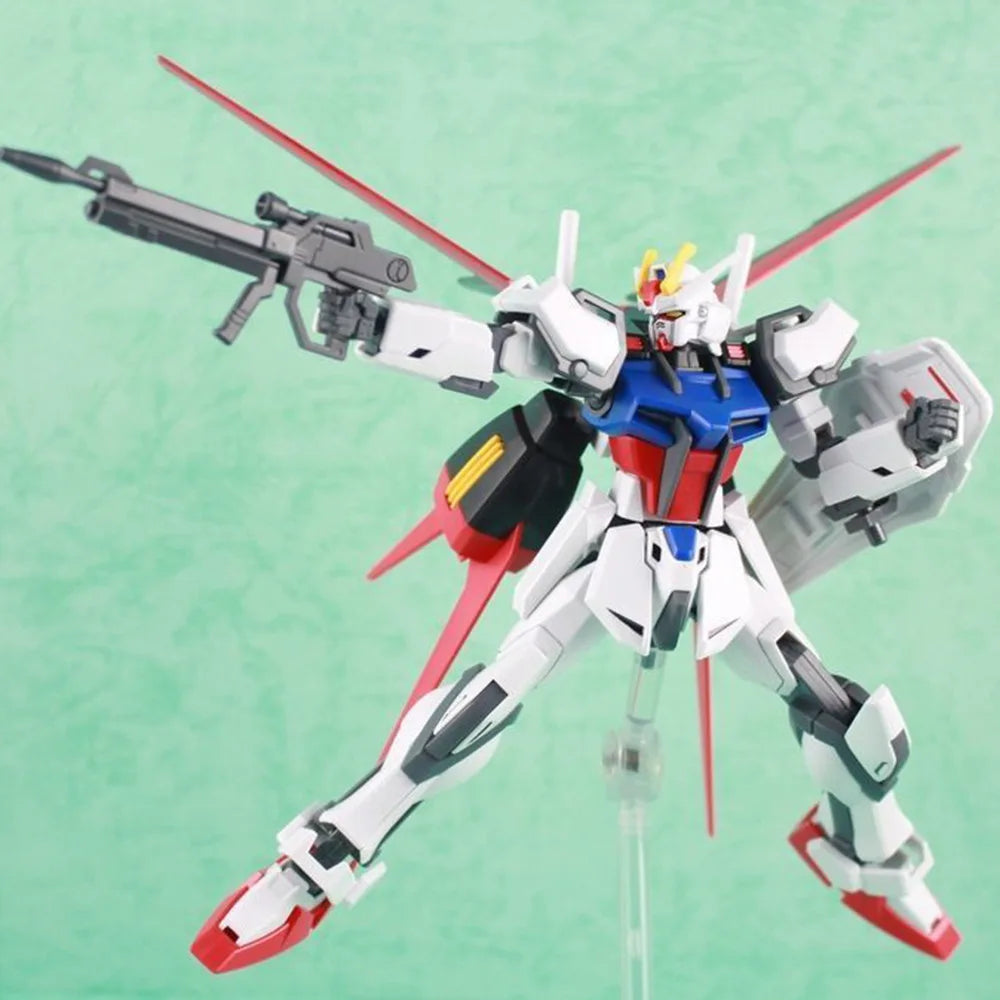 HG 1/144 Strike Dog Fighter GAT-X105 Mech Assembly Model Kits Action Figures Boy Toys Desktop Decoration Gifts Collectible