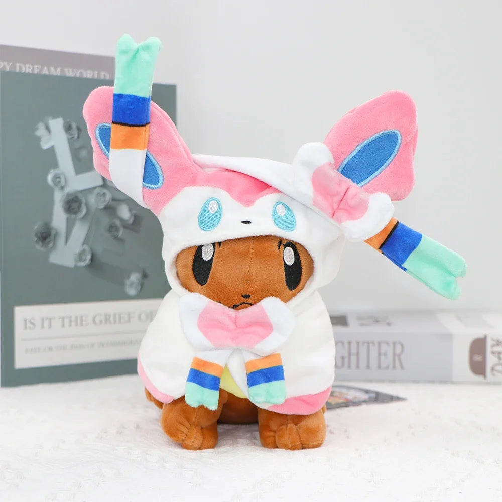 Eevee Cos Umbreon Espeon Jolteon Flareon Glaceon Vaporeon Sylveon Leafeon Plush Toys Stuffed Soft Stuffed Animal Plushies 20CM