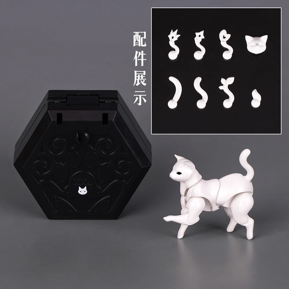 New 1/2 Palm Mini Articulated Action Figure - Anime Character Base Model with Movable Joints - Gashapon Artist Reference Tool