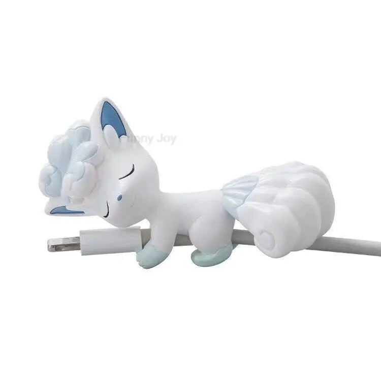 Hot Anime Figure Usb Protective Case Cable Bite Cup Pet Eevee Dolls Cosplay Prop Accessories Toy Gift