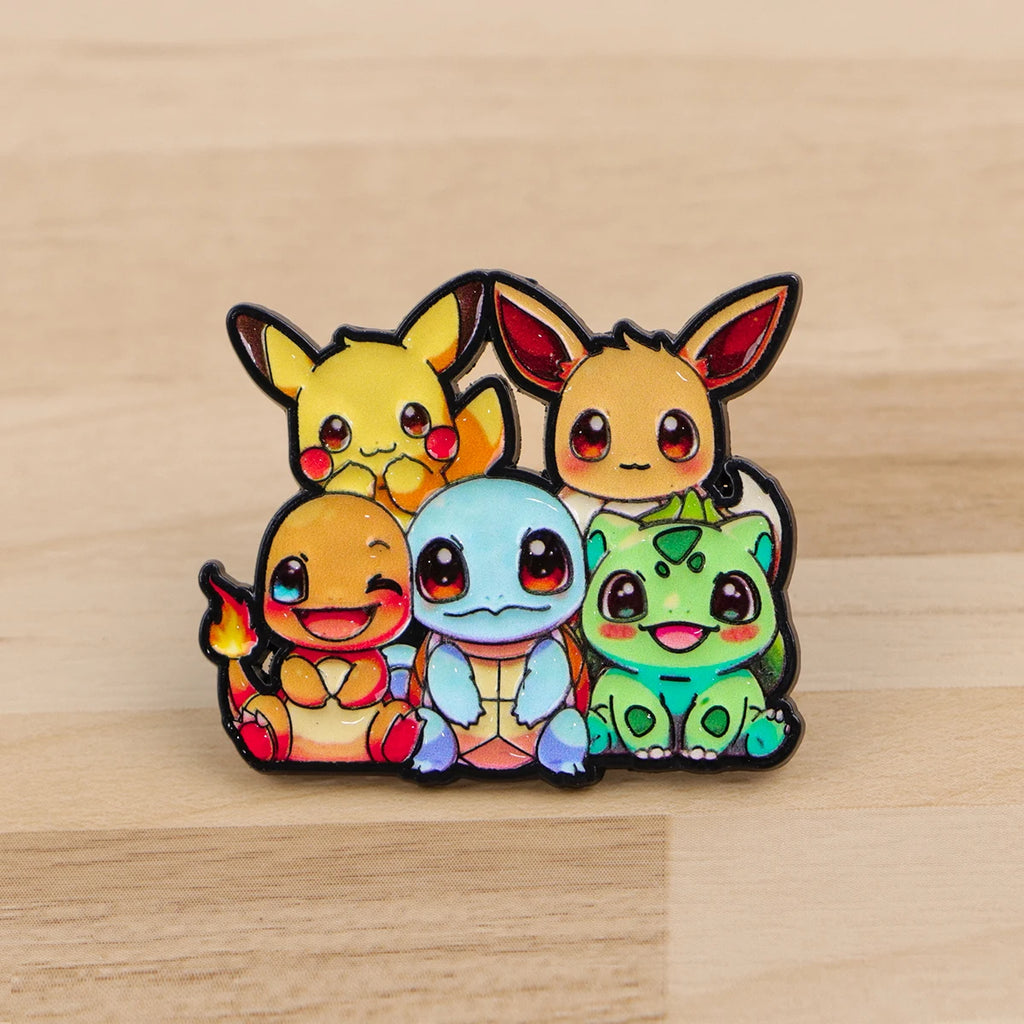 Cute Anime Elf Monster Enamel Pin Cool Game Brooches Lapel Badges Briefcase backpacks Accessories Decoration Jewelry Kids Gift