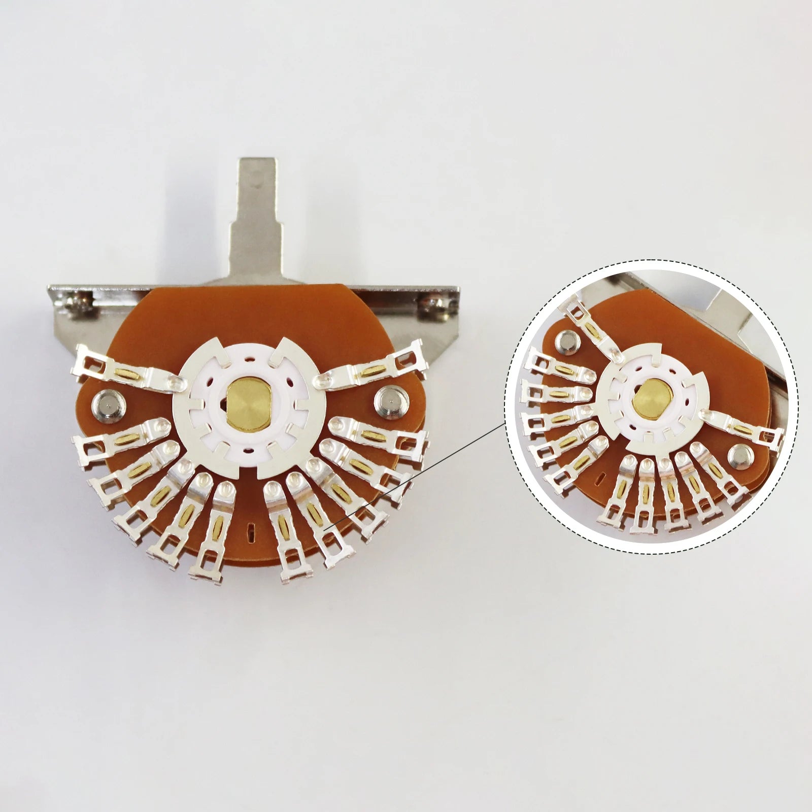 PHRILAM 3-Way 8-Legs 5-Way Electric Guitar Switch Metal Plastic with Screws 1pc Tip Switch Guitar Accessories