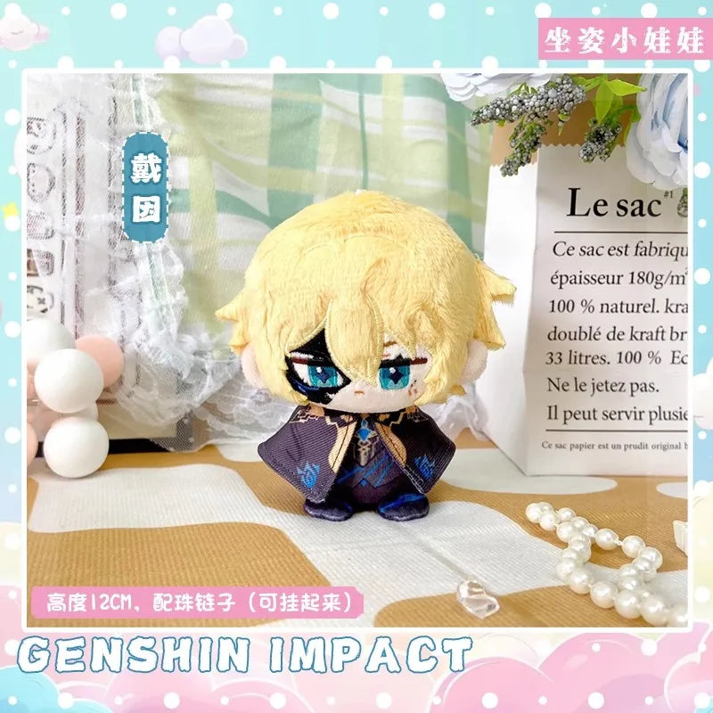 Genshin Impact Plush Doll Sandrone Columbina Yae Miko Arlecchino Sigewine Yae Miko Game Cosplay Stuffed Kids toy Illuga gift