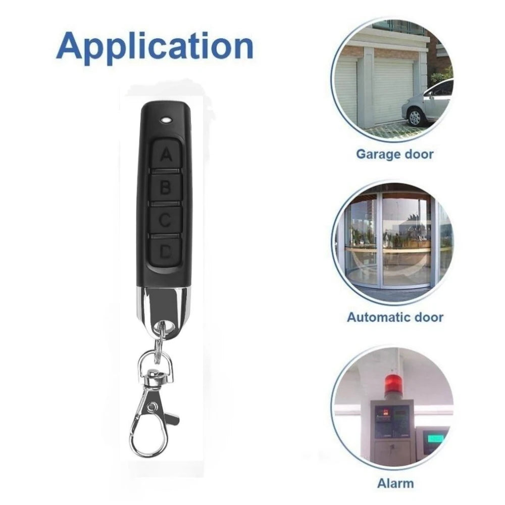 1~10PCS 433MHz Auto Copy Remote Control Electric Garage Door Opener Remote Controller Duplicator Clone Cloning Code Transmitter