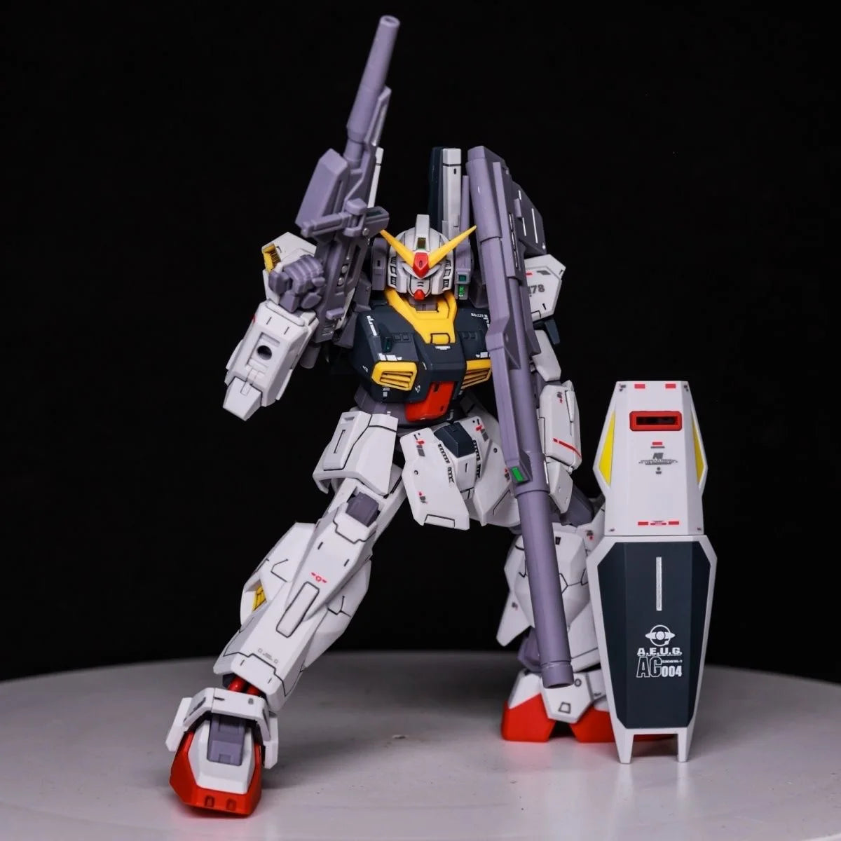 New HG 1/144 Mk-ⅱ Rx-178 Assembly Model Kit Action Figures Exquisite Desktop Decorations Collectible Model Boy Surprise Gift