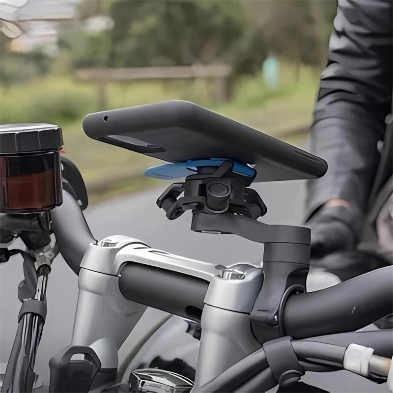 Motorcycle Bike Bicycle Phone Holder Bicycle Handlebar Shockproof Navigation Phone Bracket For Xiaomi iPhone Samsung Phone Stand
