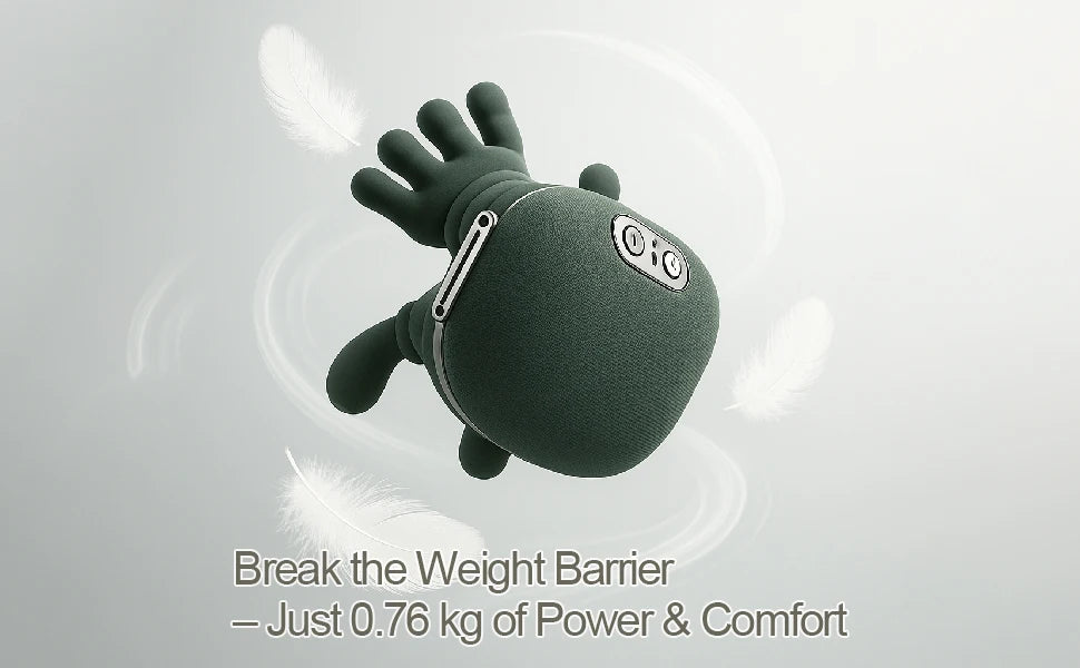 Bionic Finger Pressure Neck Massager Back and Shoulder Massager Electric Kneading Neck Deep Massage Muscle Relax