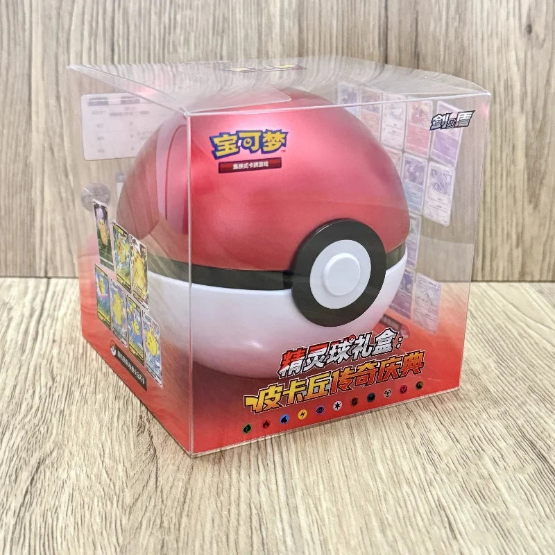 100% Original P0ke Ball Master Balls Premium Ball Gift Box Pokém0n Cards Ptcg Simplified Chinese Original Pack Children Birthday