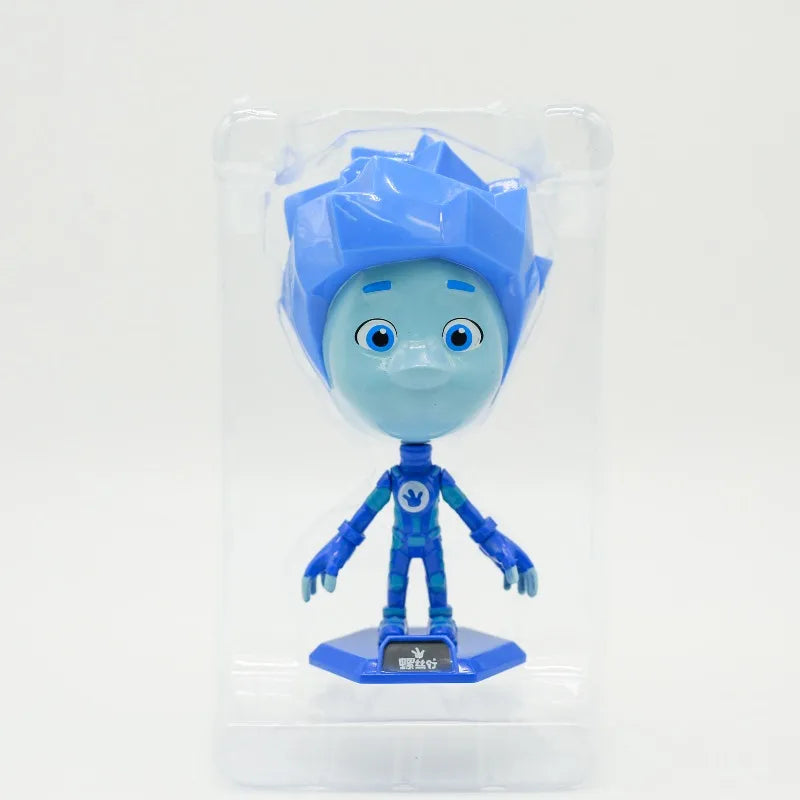 The Fixies Anime Figure Nolik Cartoon Transforming Toys Model Action Figures Collection Ornaments Children Gifts