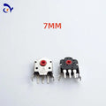 5PCS/10PCS Kailh Dustproof Mouse Wheel Encoder Decoder 5 7 5 9 10 11 12mm Red Core