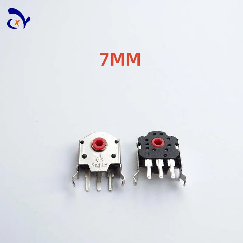 5PCS/10PCS Kailh Dustproof Mouse Wheel Encoder Decoder 5 7 5 9 10 11 12mm Red Core