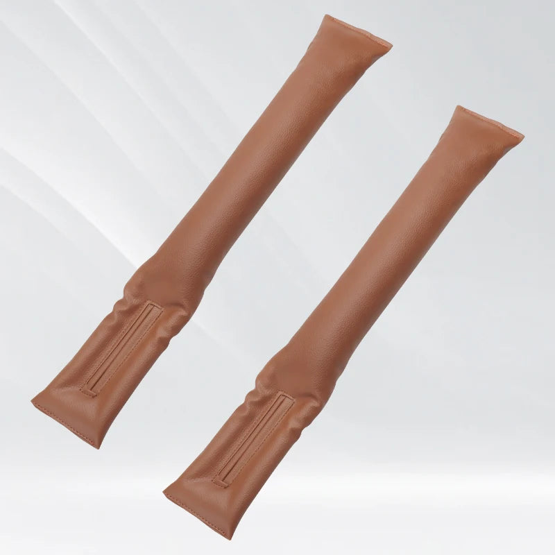 2Pcs Car Seat Gap Filler Side Seam Plug Strip Leak-proof Filling Strip Car Styling Padding Leather Leak Pads Plug Accessories