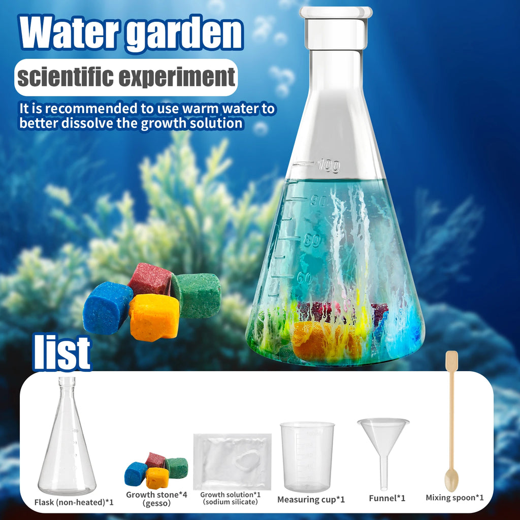 DIY Water Magic Mini Growth Stones, Science Toys, Christmas/Halloween/Thanksgiving/Easter/New Year Gifts