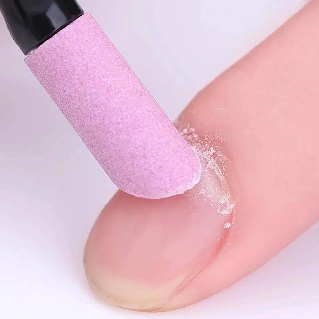 Wholesale1pc/5pcsNail File Cuticle Stone Pusher Nail Sanding Sticks  Nail Art Pen Cuticle Remover Trimmer Buffer Manicure Tools