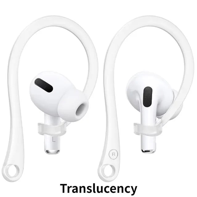 R Bluetooth Earphone Silicone Earhook For Airpods 1/2 Pro Earpods Loop Clip Headset Ear Hook Replacement Headphone Accessories