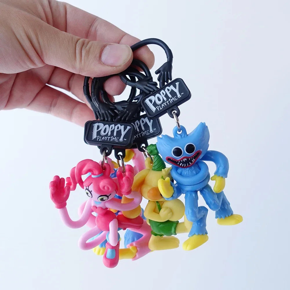 Genuine Capsule Toys Blind Bag Doll Pendant Blue Pink Yellow Cat Enjoyable Hand Puppet Tide Plays Gashapon