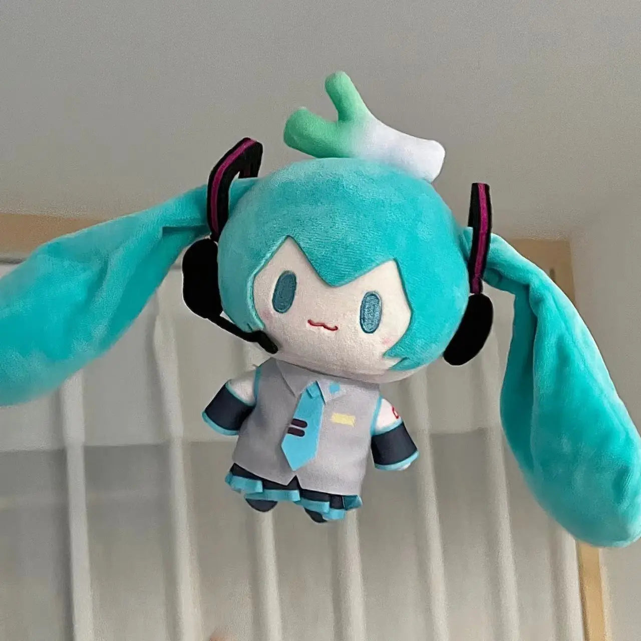Hatsune Miku Plush Toys Keychain Kagamine Len Rin Backpack Charm Anime Peripheral Cute Stuffed DollBag Decoration Birthday Gifts