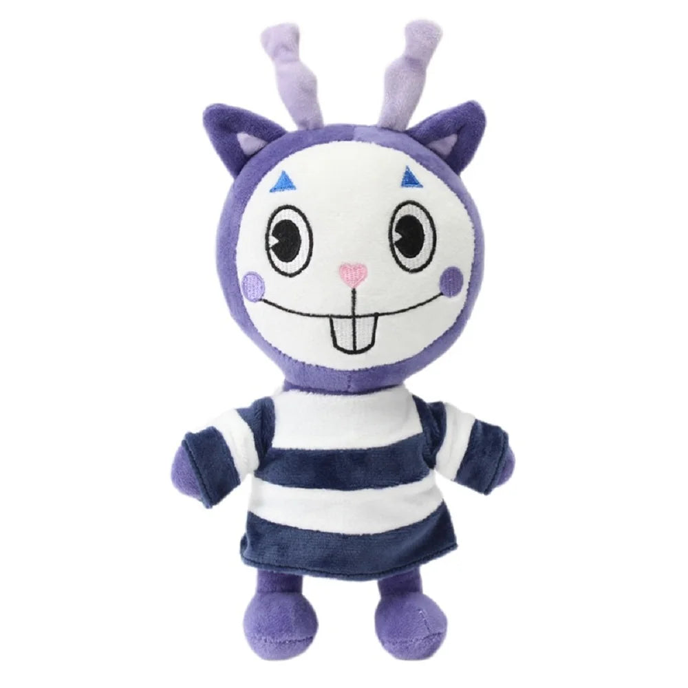 25CM HTF Happy Tree Friends Anime Happy Tree Friends Soldier Fliqpy Plush Toys Dolls Military Flipy Doll Plush Toy for Kids Gift