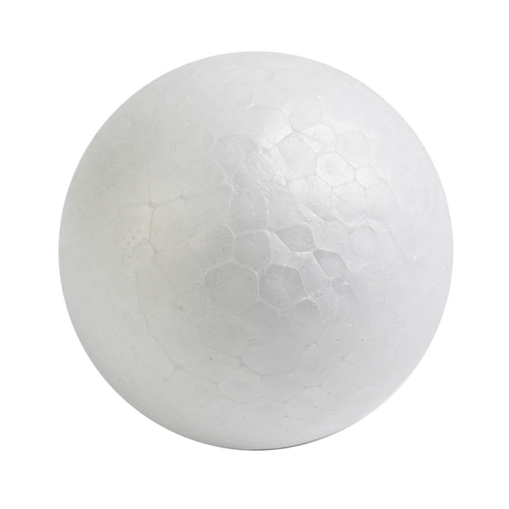 6-12cm Modelling Polystyrene Foam Balls White Craft Balls DIY Hand-painted Gifts Accessory Wedding Celebrations Event Supplies