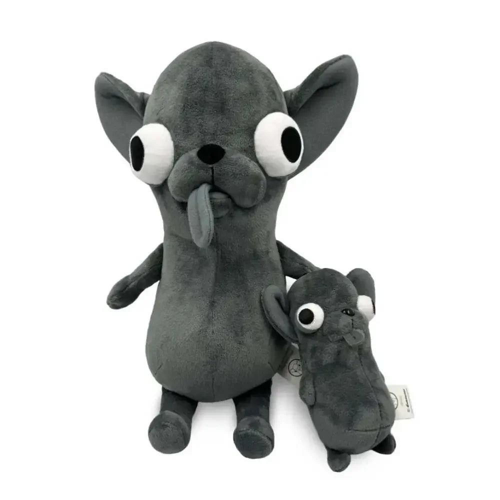 Stuffed Animals Chihuahua Plush Toy Keychain Pendant Puppy Pet Stuffed Chihuahua Doll Kawaii Realistic Chihuahua Simulation Dog