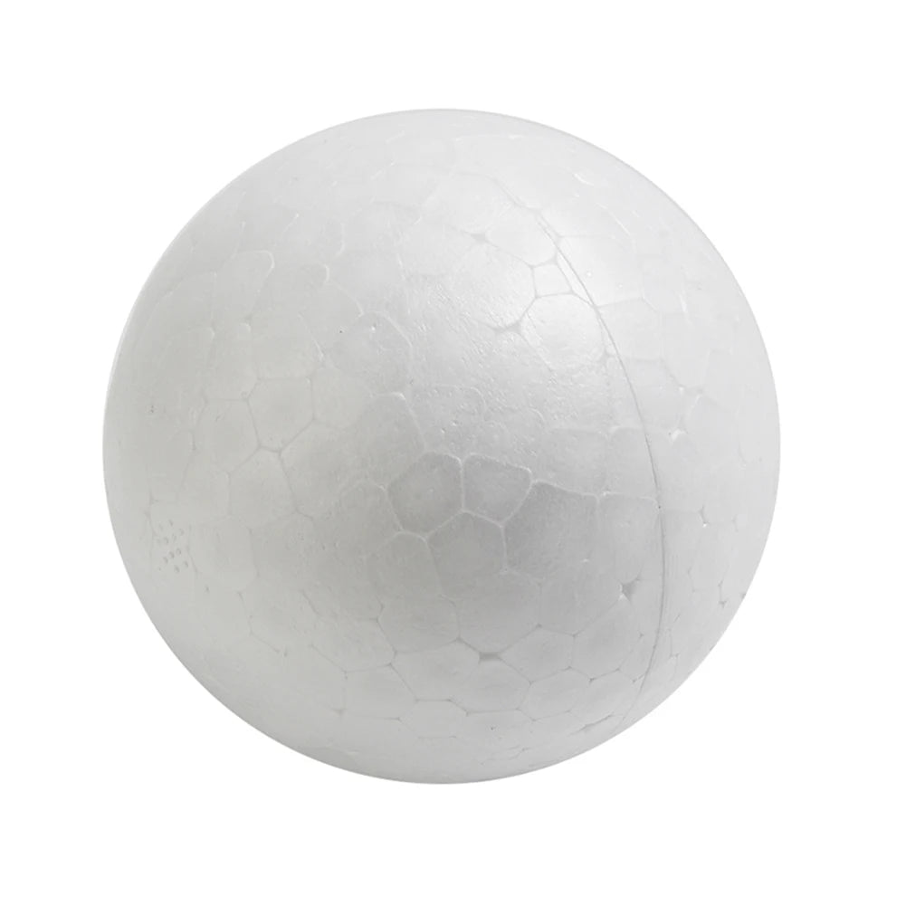 6-12cm Modelling Polystyrene Foam Balls White Craft Balls DIY Hand-painted Gifts Accessory Wedding Celebrations Event Supplies