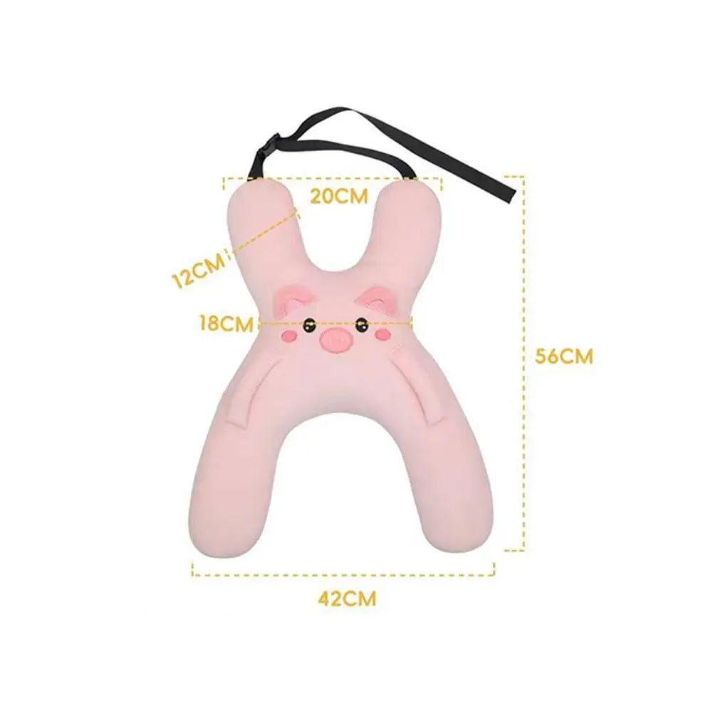 1PCS Cute Car Neck Pillow Safety Sleep Prevent Leaning Head Back Car Sleeping Neck Head Support Comfort Travel Pillow