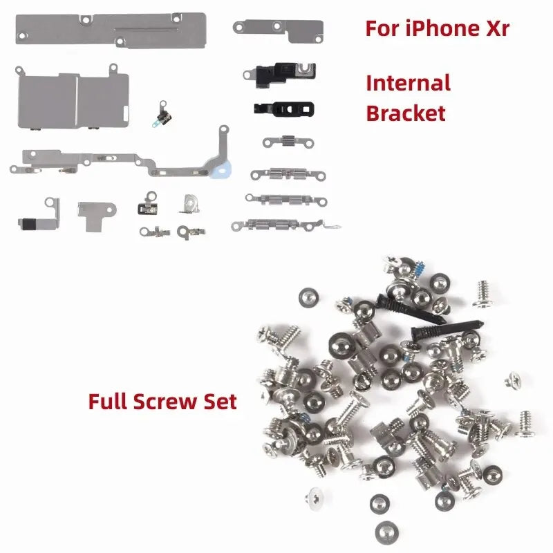 Internal Bracket &Full Screw Set Replacement Parts For iPhone 7 7Plus 8G 8Plus X XS XR XSMAX 11 11Pro 11Promax 12 12Pro 12Promax