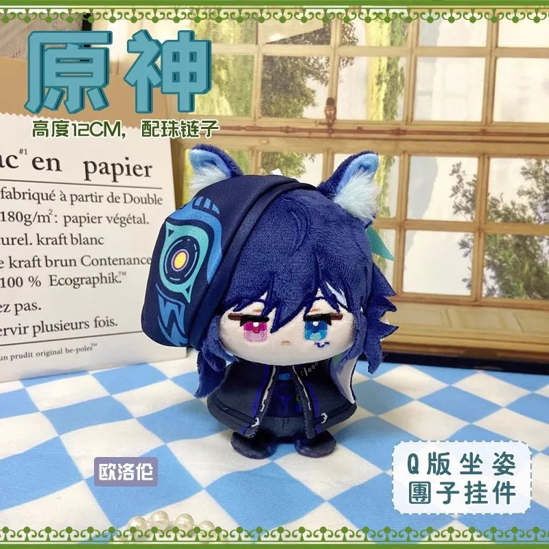 Anime Genshin Impact Plush Doll Citlali Mavuika Kachina Mualani Kinich Kaveh Alhaitham Kids toys Gifts Key Chain Small pendants
