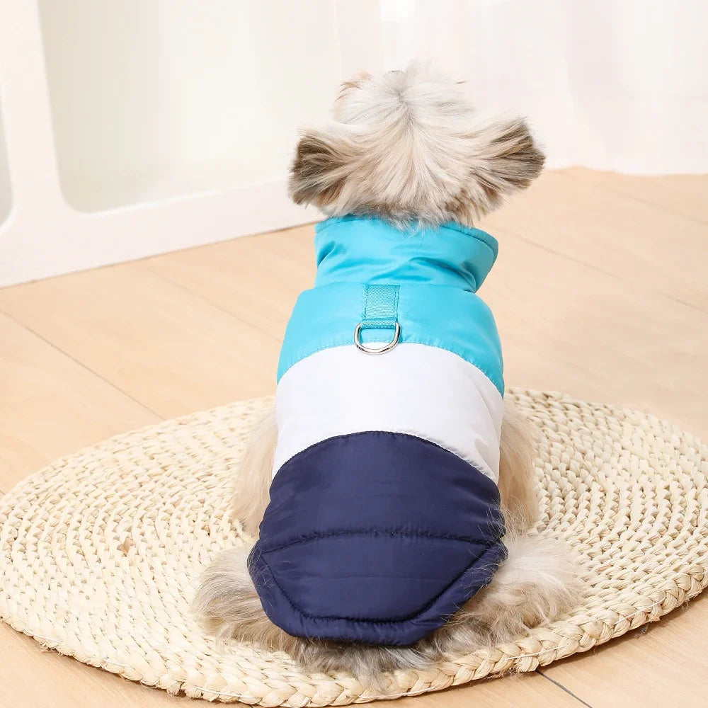 Pet Dog Hiking Jacket With R-ing Warm Dog Clothes Windproof Outdoor Camping CoatFor Small Dog Coat Chihuahua Yorkshire Outfits