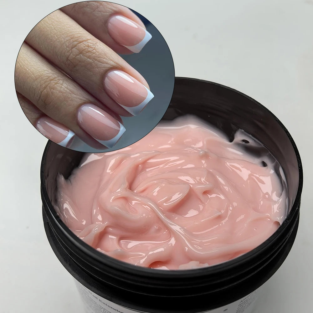 Jillnails 100g Natural Jelly Gel Builder Nails Extension Clear Nail Sculpt Rubber Cream Gel